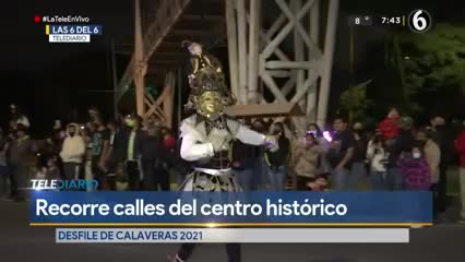 PUEBLA. DESFILE DÍA DE MUERTOS 2021