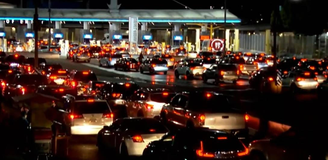 Se presenta poca afluencia para cruzar a Estados Unidos en diferentes puentes fronterizos