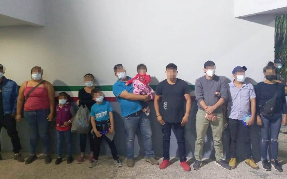 Rescatan a migrantes hondureños en Tamaulipas 
