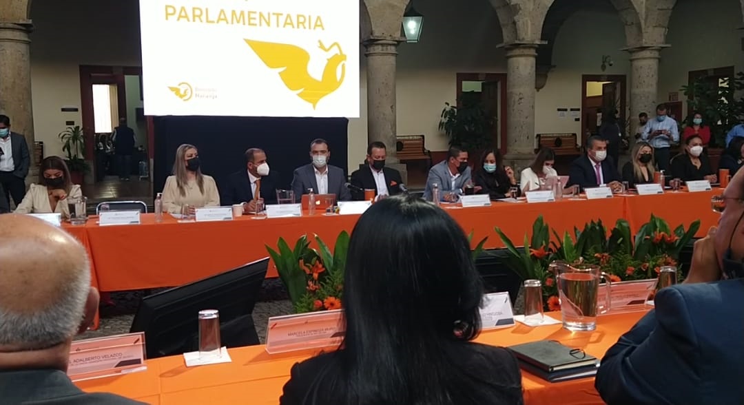 Movimiento Ciudadano presenta su agenda parlamentaria