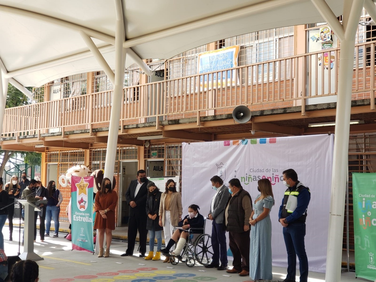Primaria Agustín Yáñez Delgadillo beneficiada por el programa Escuelas con Estrella / Diana Barajas