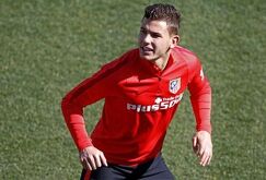 Lucas Hernández se lesiona ante Las Palmas Lucas Hernández se lesiona ante Las Palmas
