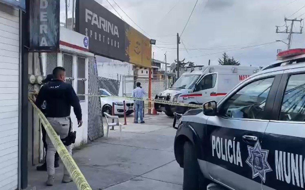 Este miércoles 24 de noviembre se registró una balacera en el municipio de Metepec / Abadiel Martínez