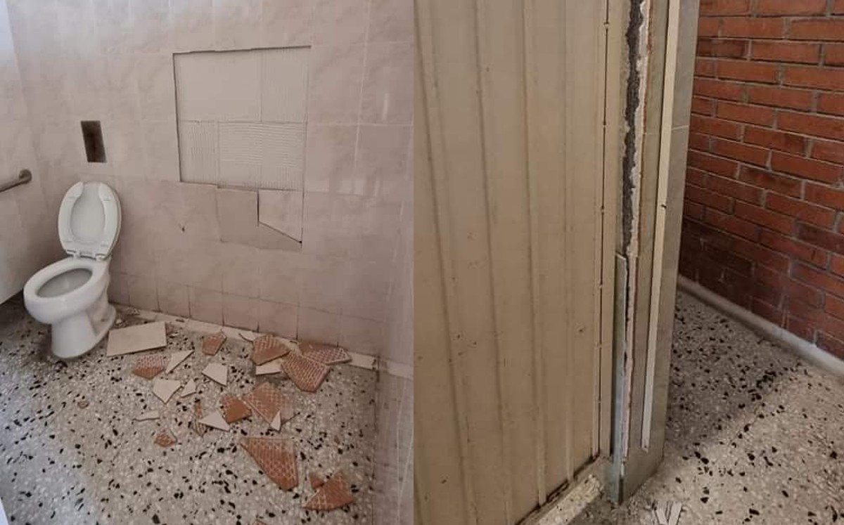 Piden apoyo de la Secretaría de Educación para poder reparar los daños. / Leyda Estrada