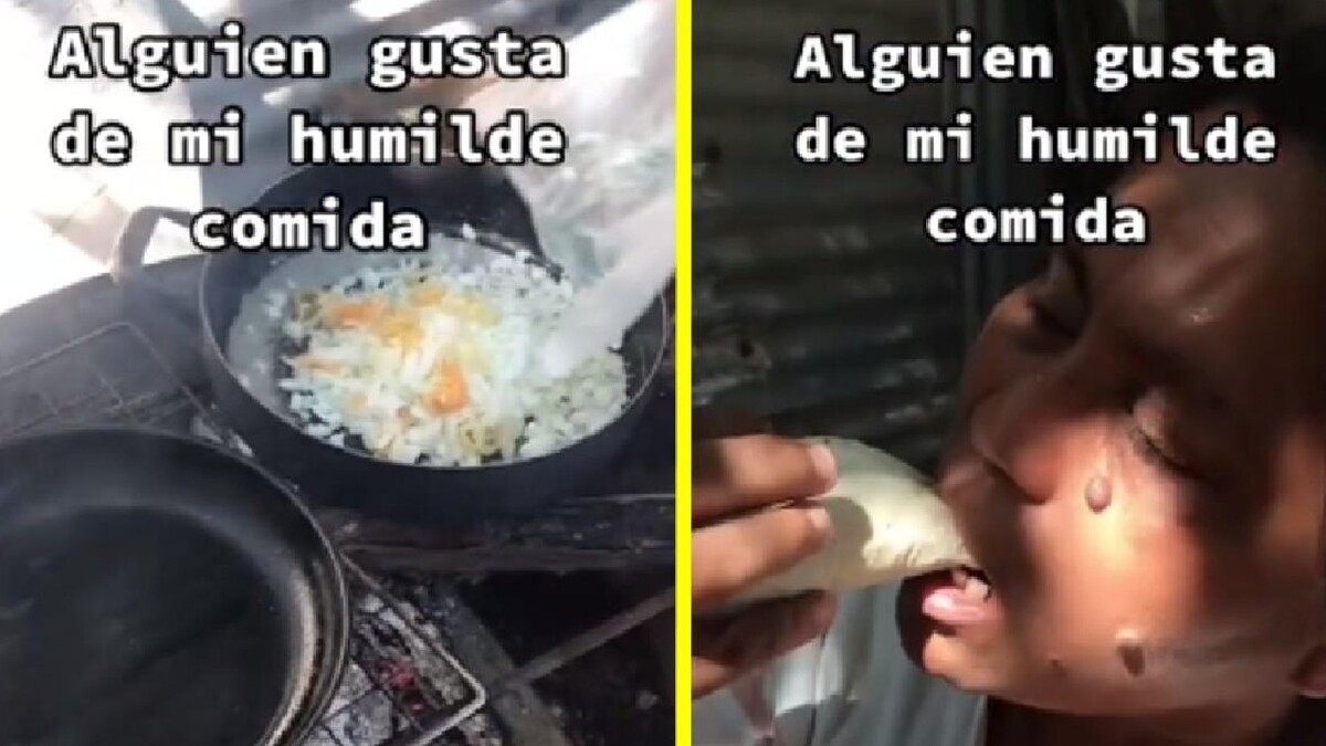 La mujer se viralizó luego de compartir cómo hacer una comida de bajo presupuesto.