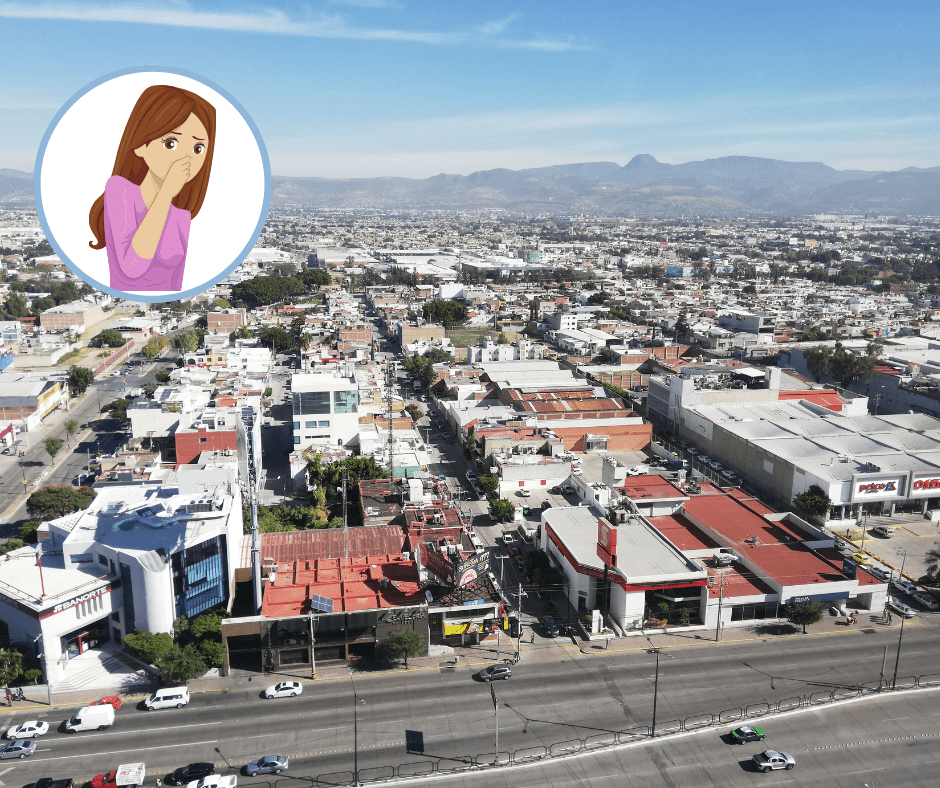 Algunas de las zonas que registraron malos olores fueron Zona Centro, Delta, Jardines de Jeréz y Villas de San Juan / Especial