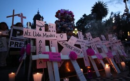 Diez feminicidios diarios sufre México desde hace tres años, dice Conavim.