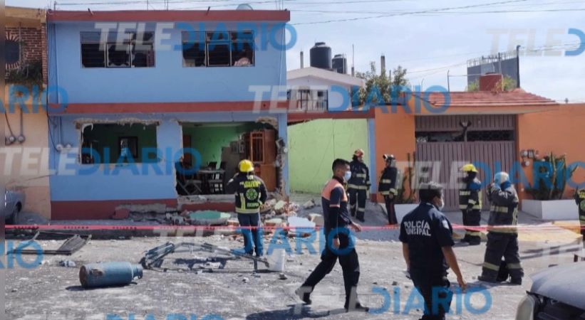 Una vivienda resulta con daños graves tras explosión en Ampliación Reforma / Jesús Zavala