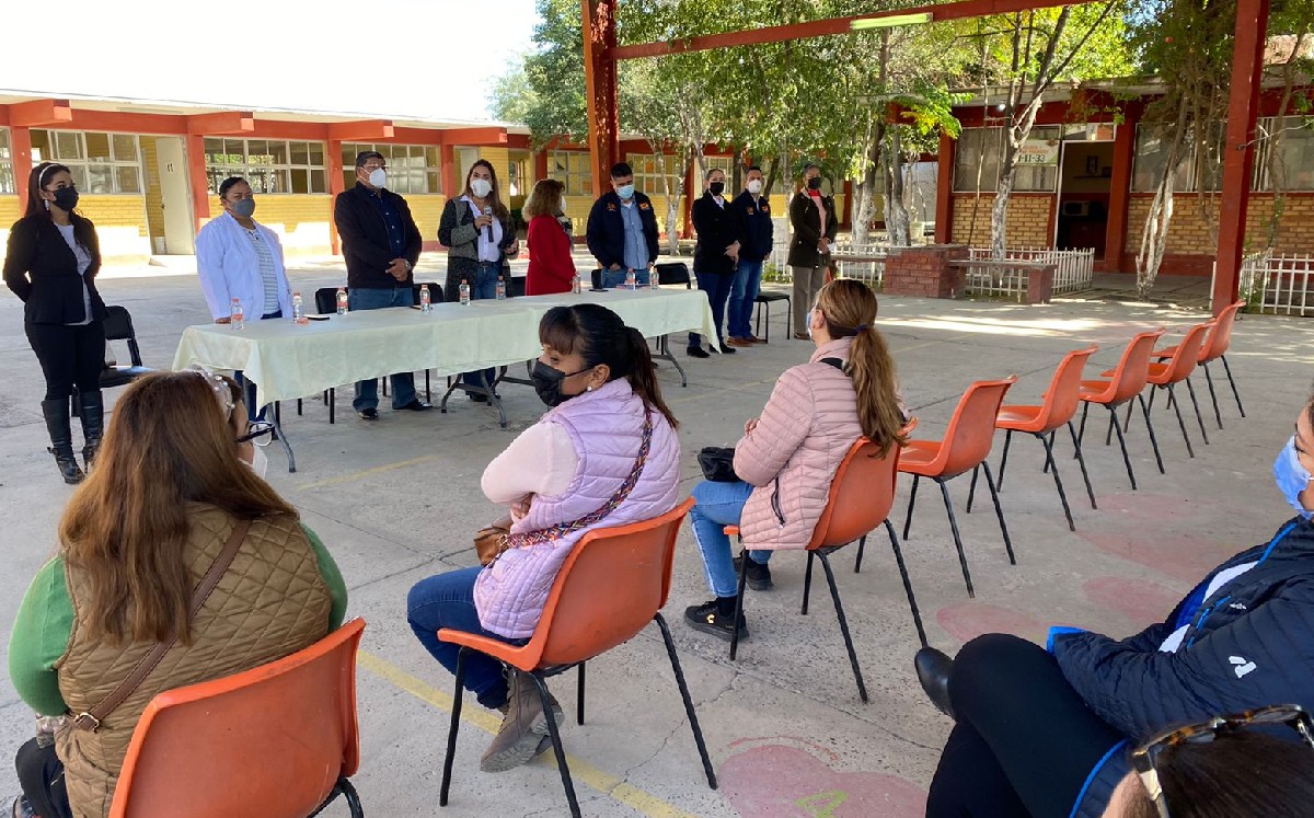 Piden muestreo para descartar contagios de covid en secundaria José Vasconcelos