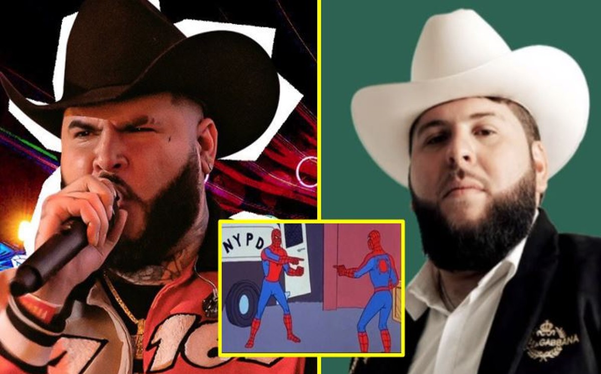 El reggaetonero mostró un look que le trajo comparaciones con el cantante.