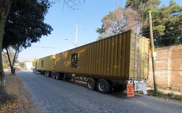 Tráiler robado y localizado en Tlaquepaque.
