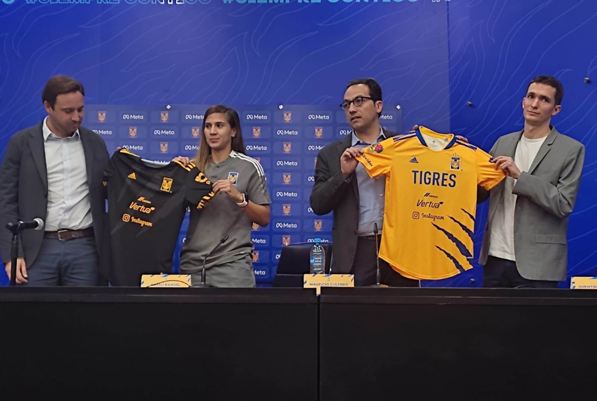 Mauricio Culbero y Nayeli Rangel presentan la alianza con Meta / Roberto Flores