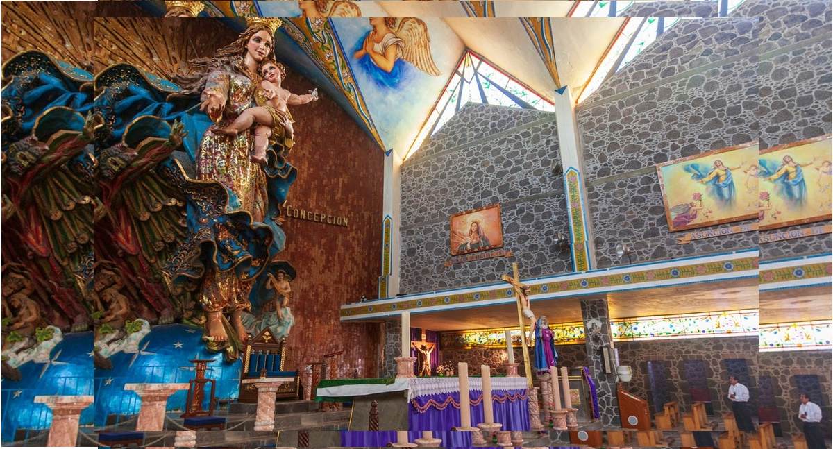 La imagen de la Inmaculada Concepción más grande de México se encuentra en Chignahuapan, Puebla.