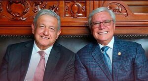 AMLO y Jaime Bonilla