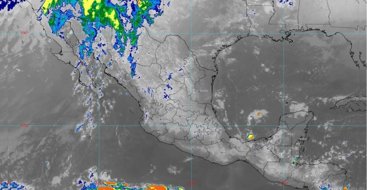 Entre la noche del martes y madrugada del miércoles entrará un frente frío a México.