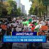 Este jueves se realizarán siete manifestaciones en cuatro alcaldías de CdMx Este jueves se realizarán siete manifestaciones en cuatro alcaldías de CdMx