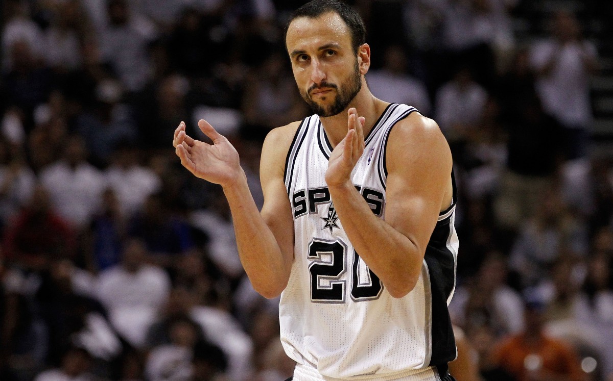Manu Ginobili esta nominado para la generación 2022 del Salón de la Fama del baloncesto