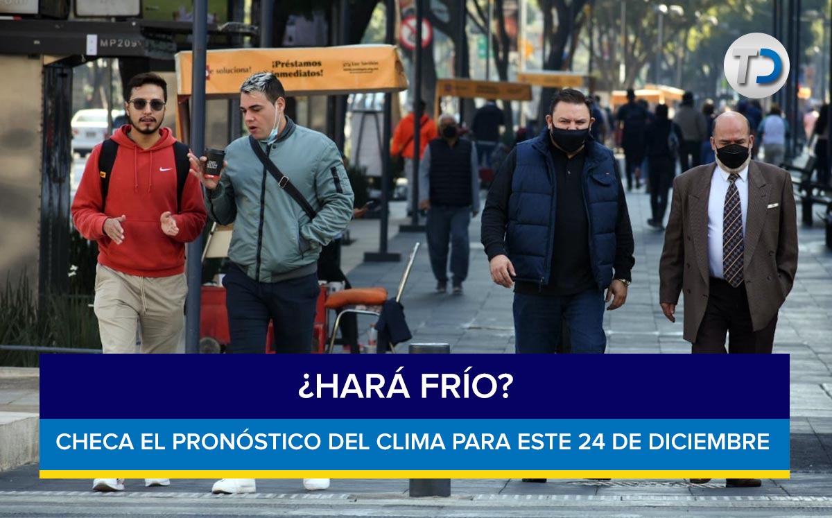 Clima en la Ciudad de México el 24 de diciembre/ Archivo