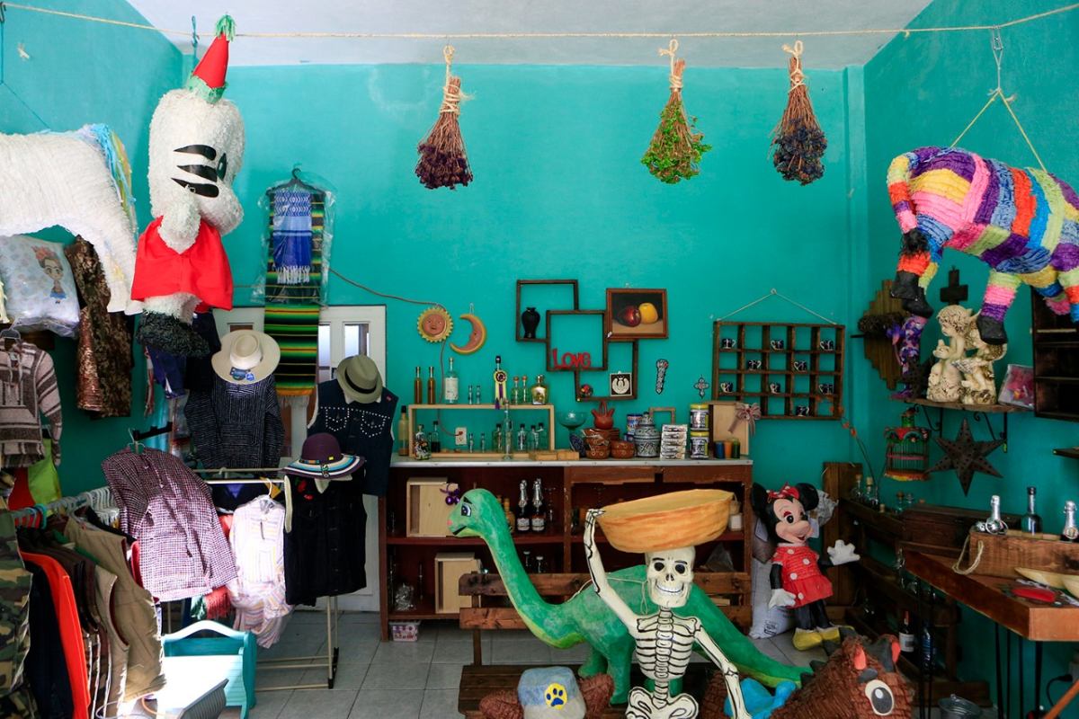 Artesanías de la tienda "El Jardín" / Andrés Lobato