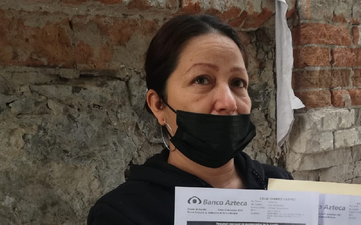 Supuestamente el gerente le informó que había sido ella misma quien había realizado esta transacción.