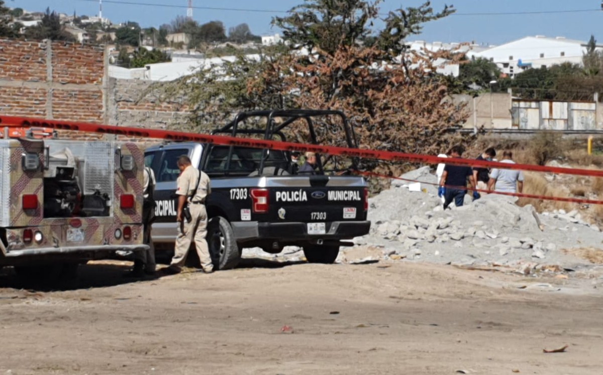 Área en donde fue localizado el cadáver / Juan Carlos Munguía