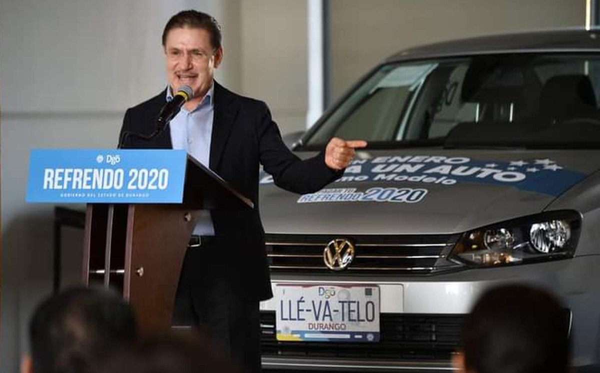 Gobernador da a conocer estímulos 2022 para contribuyentes duranguenses