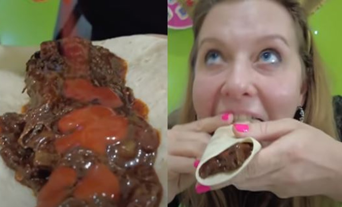 Los rusos impactaron a sus seguidores al probar un taco de romeritos con salsa Valentina. Los rusos impactaron a sus seguidores al probar un taco de romeritos con salsa Valentina.