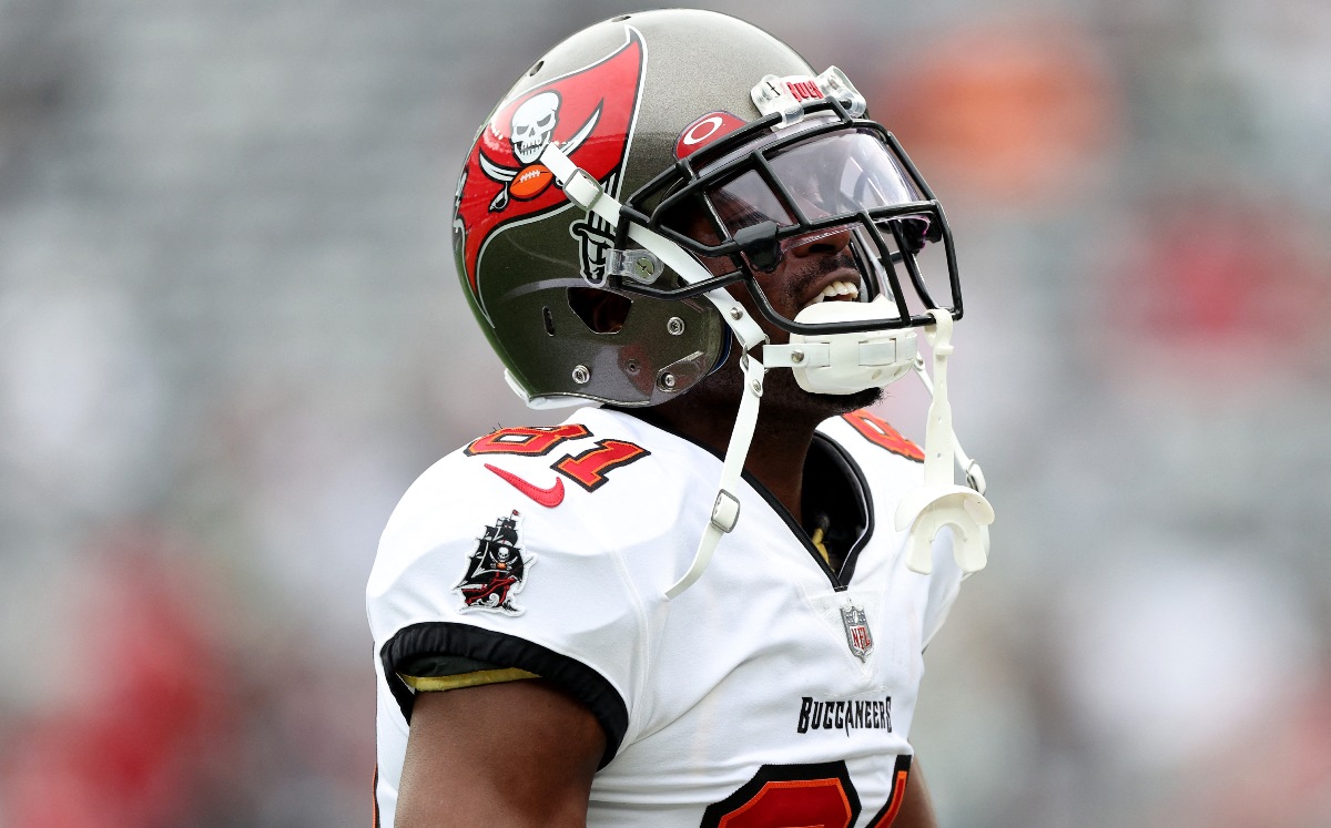 Antonio Brown fue cortado el 6 de enero por los Tampa Bay Buccaneers