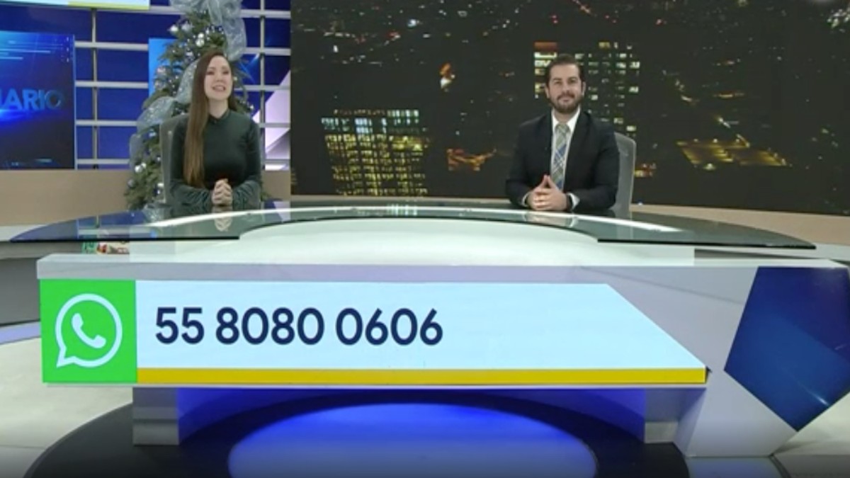 Telediario con Priscila Cantú y Daniel Zaldívar, 8 de enero de 2022 Telediario con Priscila Cantú y Daniel Zaldívar, 8 de enero de 2022