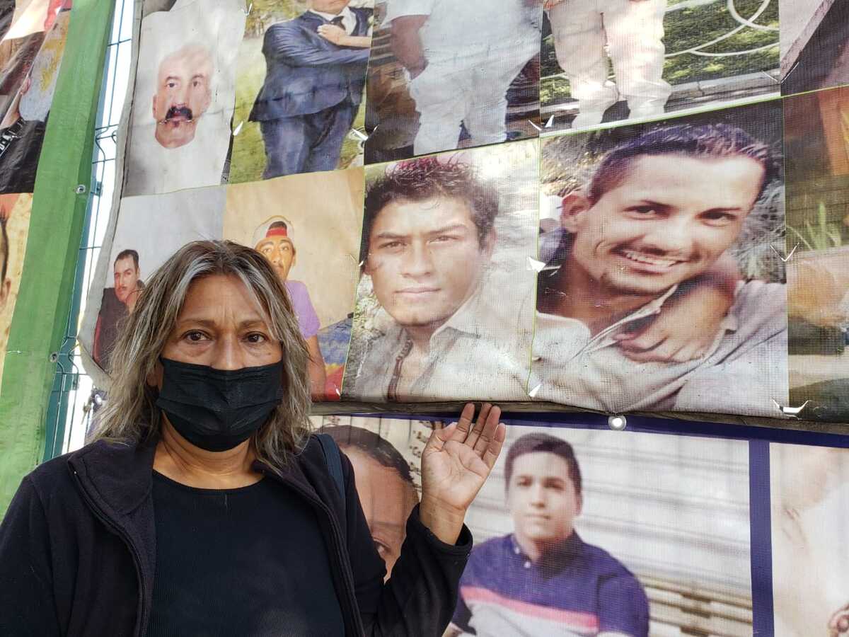 María Isabel Alvarado busca a su hijo / Diana Barajas