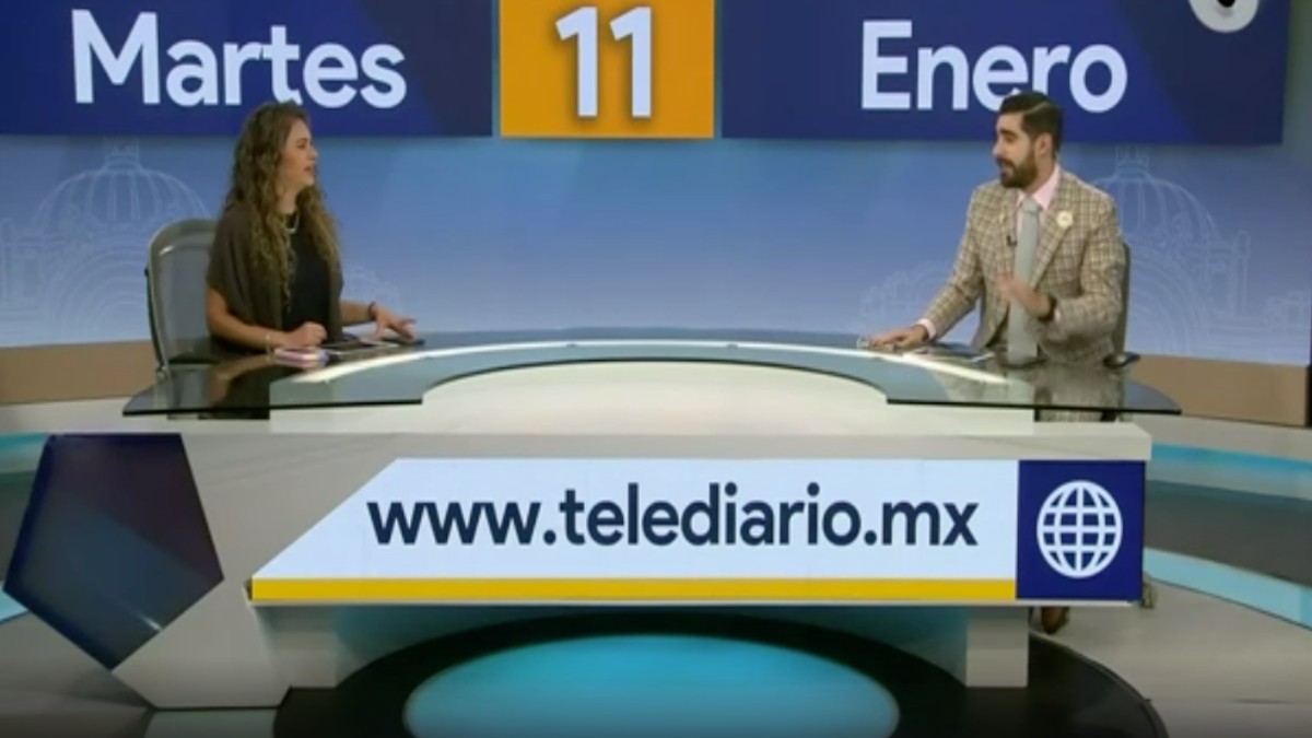 Telediario con Ana Laura Alanís, Liliana Sosa y David Medrano, 11 de