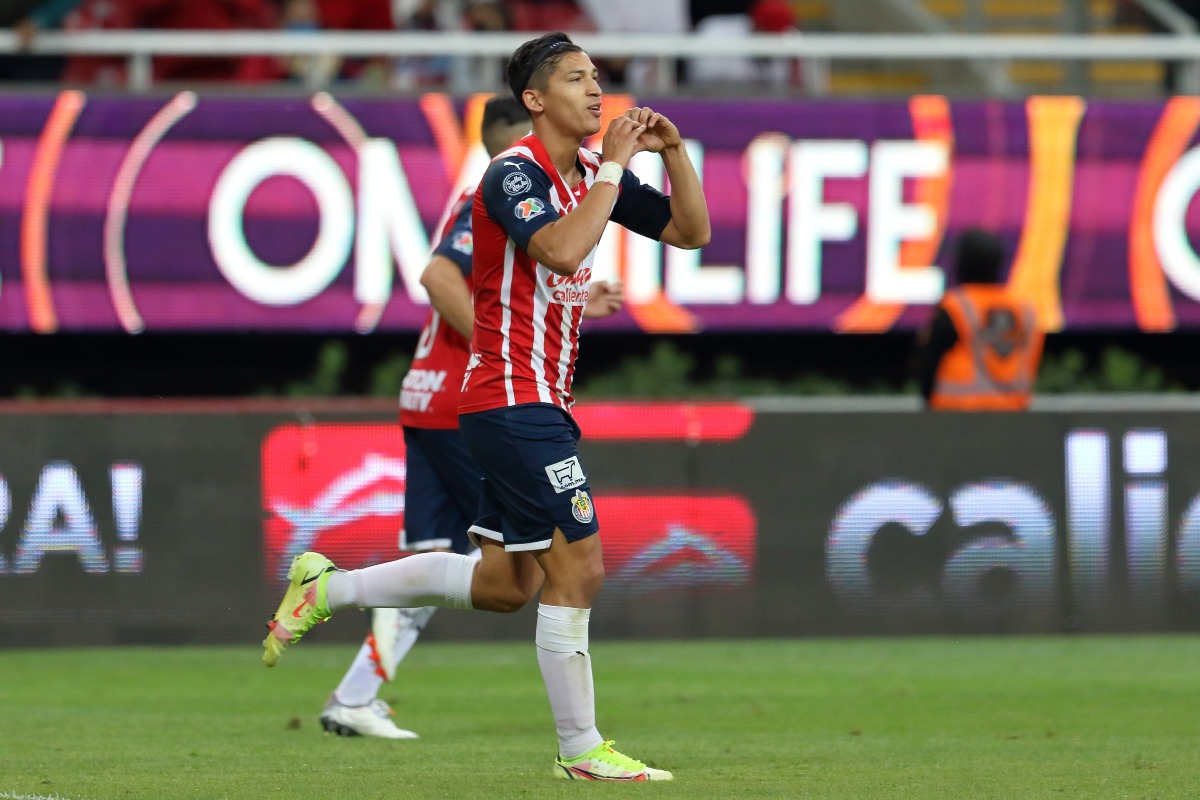 Ángel Zaldívar, delantero de Chivas / Mexsport