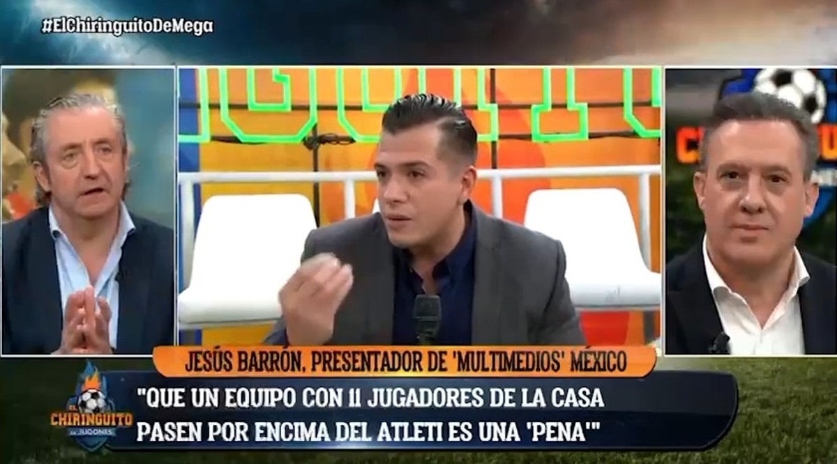 Jesús Barrón le entra al debate en El Chiringuito.