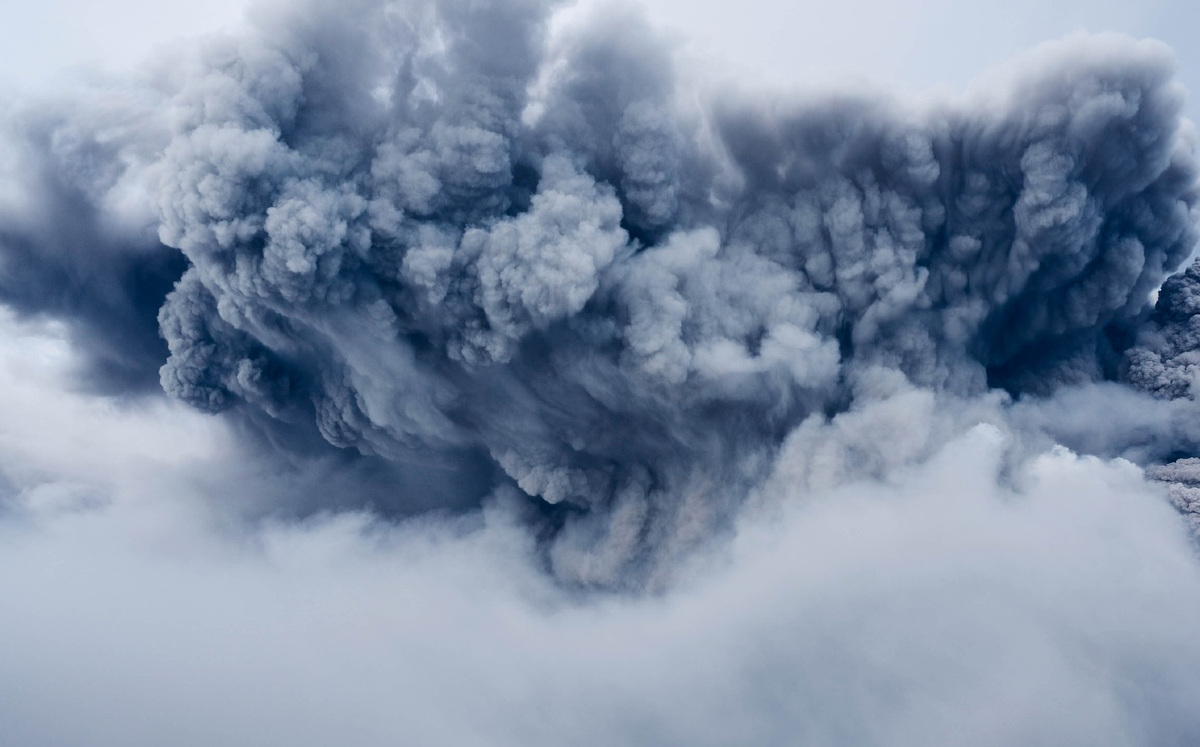 Erupción volcánica / Pixabay