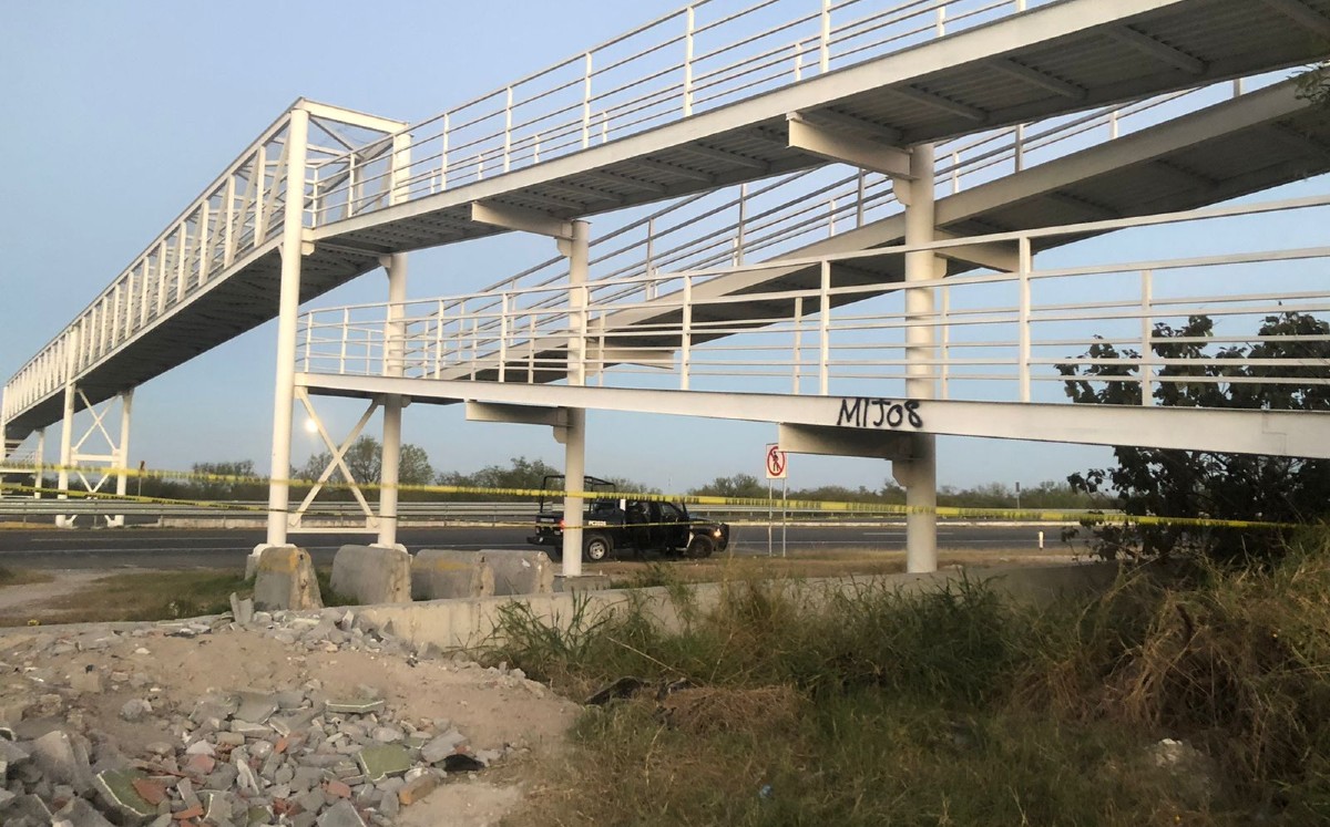Encuentran cuerpo de bebé bajo puente peatonal en Pesquería / Vianca Treviño