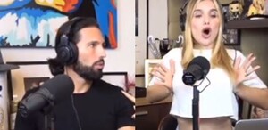 Marcela Mistral celó a Poncho De Nigris durante el podcast que tienen juntos. Marcela Mistral celó a Poncho De Nigris durante el podcast que tienen juntos.