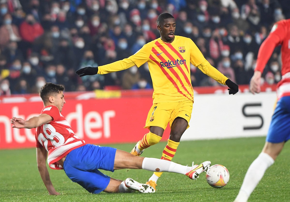 Ousmane Dembelé, delantero del FC Barcelona / EFE