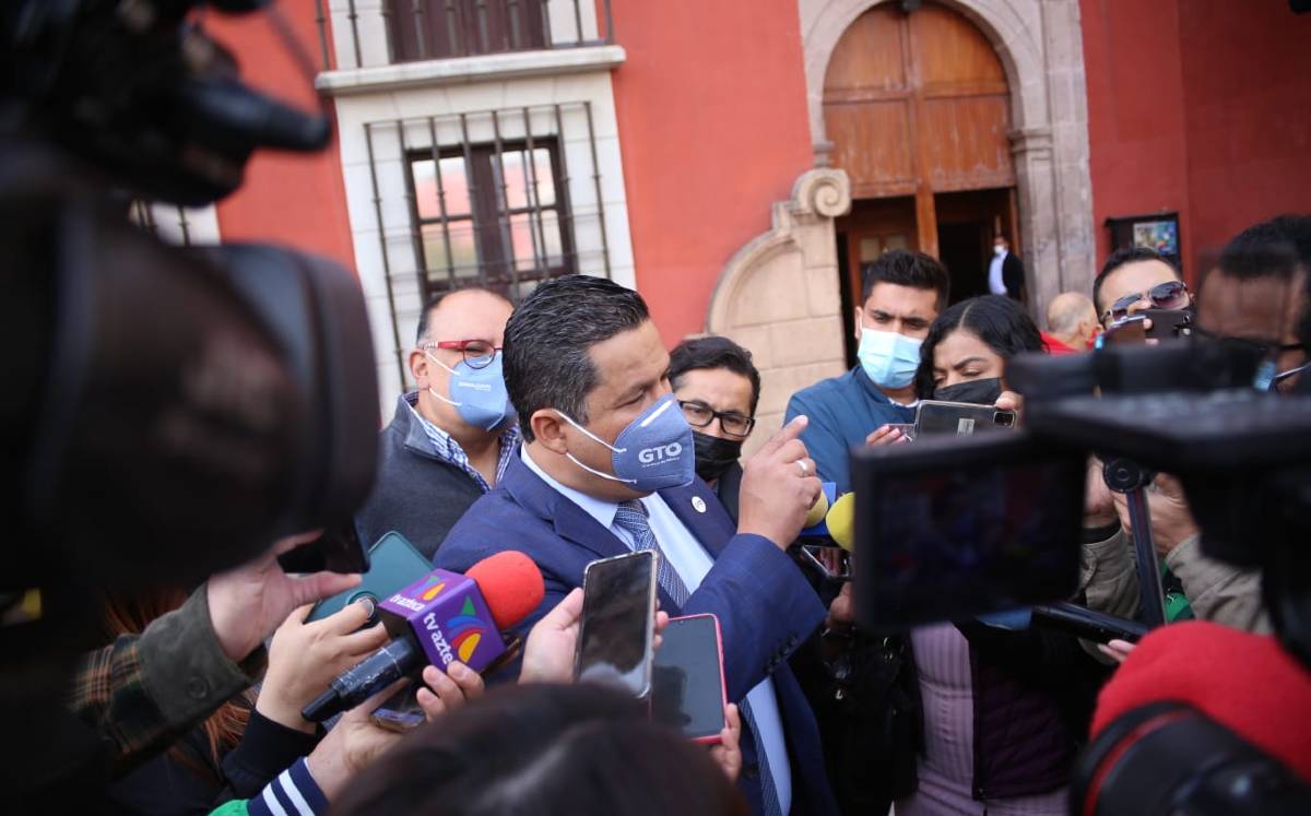 Diego Sinhue Rodríguez Vallejo, gobernador de Guanajuato.- Dany Béjar.
