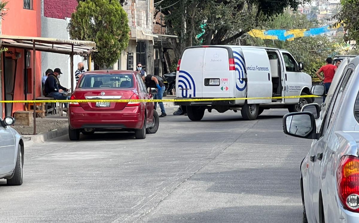 Zona acordonada en la colonia La Nueva Santa María / Pablo Núñez