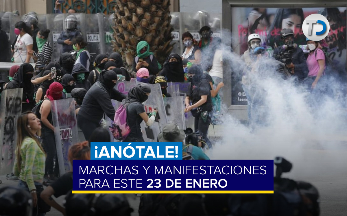 Marchas y manifestaciones del 23 de enero de 2022/ Archivo.