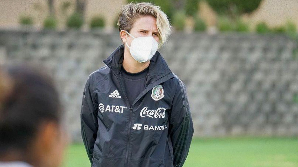 Carlotta Oetling, fisioterapeuta de la Liga de Expansión / @miseleccionmx