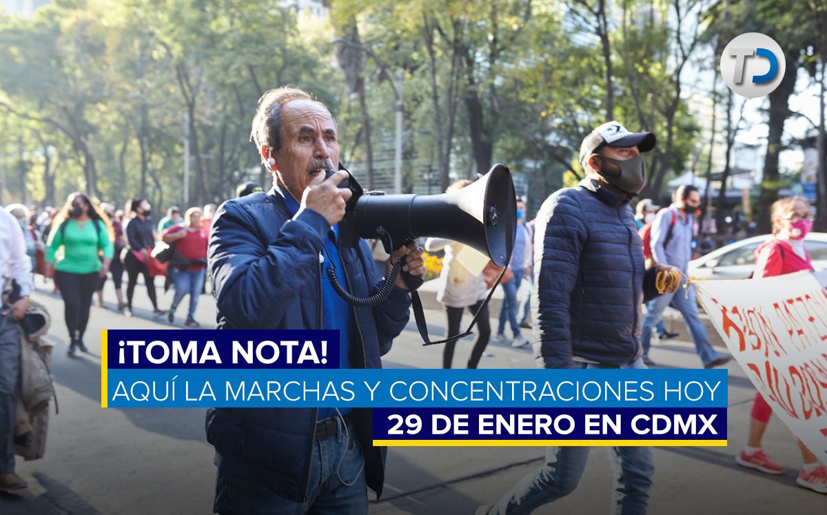 Marchas hoy 29 de enero en CdMx/ Shutterstock
