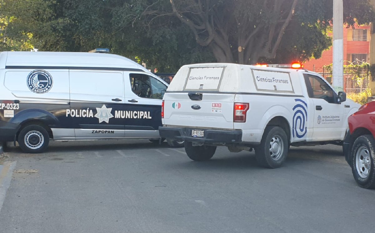 Área acordonada por la Policía de Zapopan / Juan Carlos Munguía