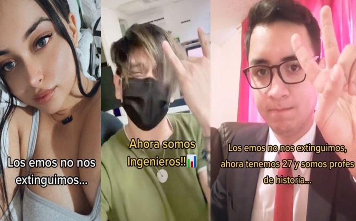 Una canción de Panda hizo que surgiera un trend de "Los emos no nos extinguimos".