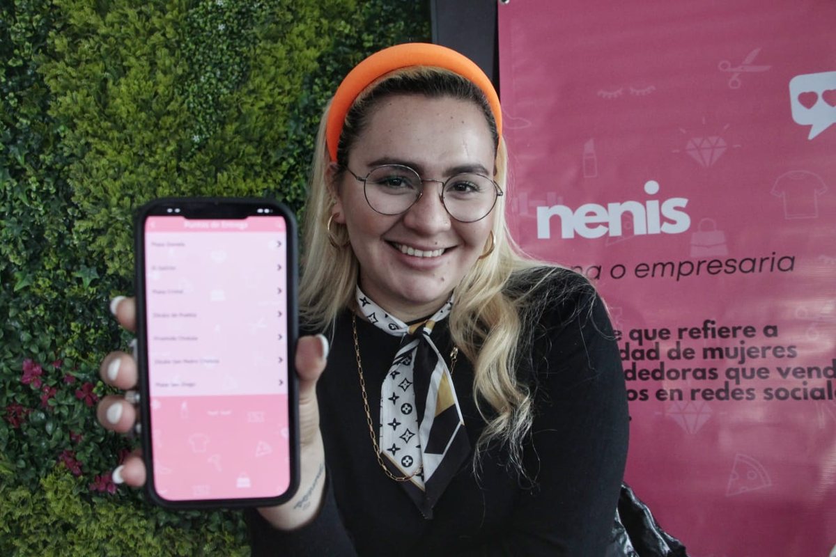 América Valdez, creadora de la aplicación móvil Nenis App / Melanie Torres