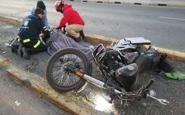 Como Antonio Raúl Jaime García, de 24 años de edad, fue identificado el joven lesionado, quien fue trasladado a un hospital en una ambulancia particular.