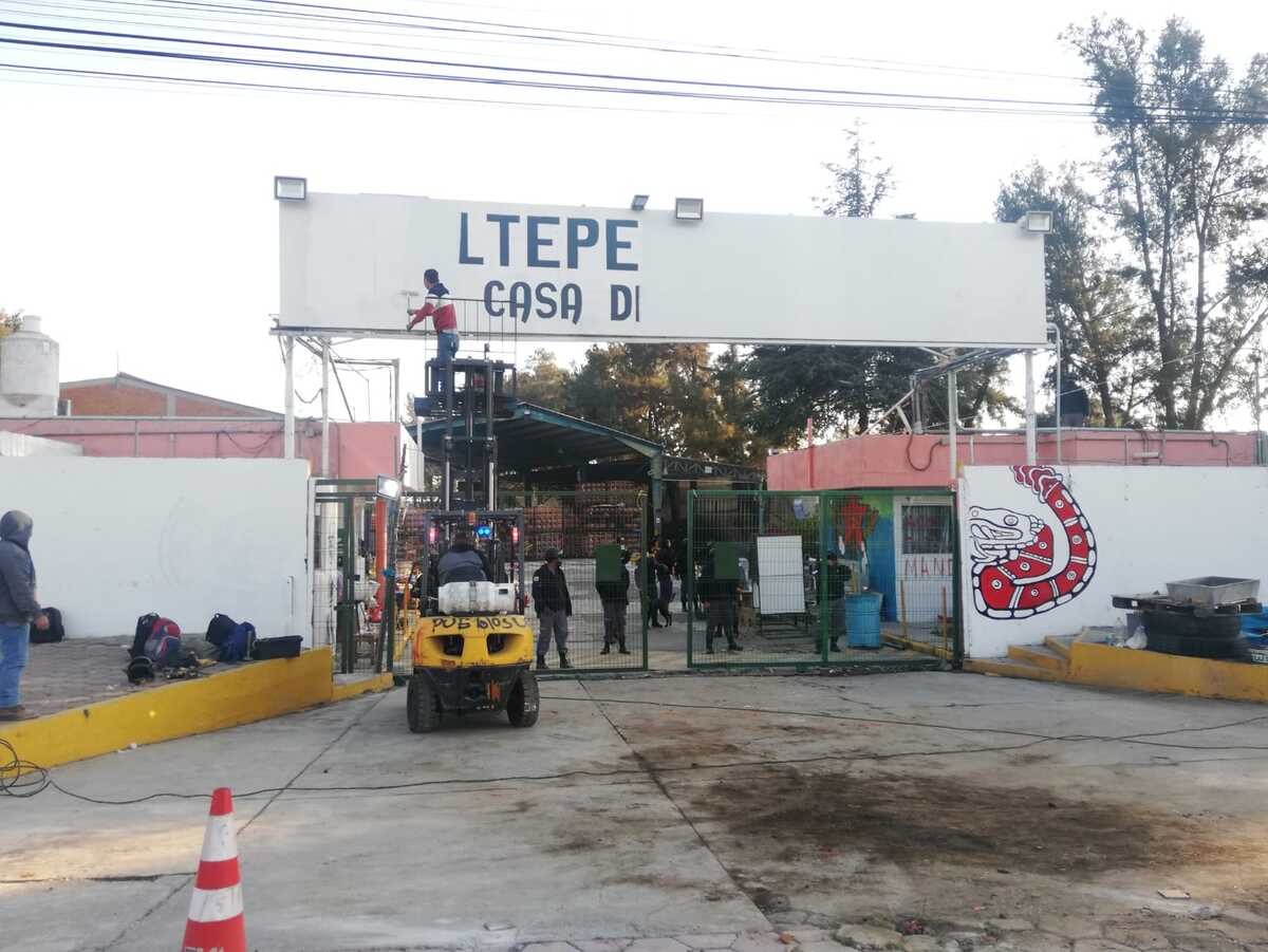 Vista externa de la empresa Bonafont en Puebla / Abigail García