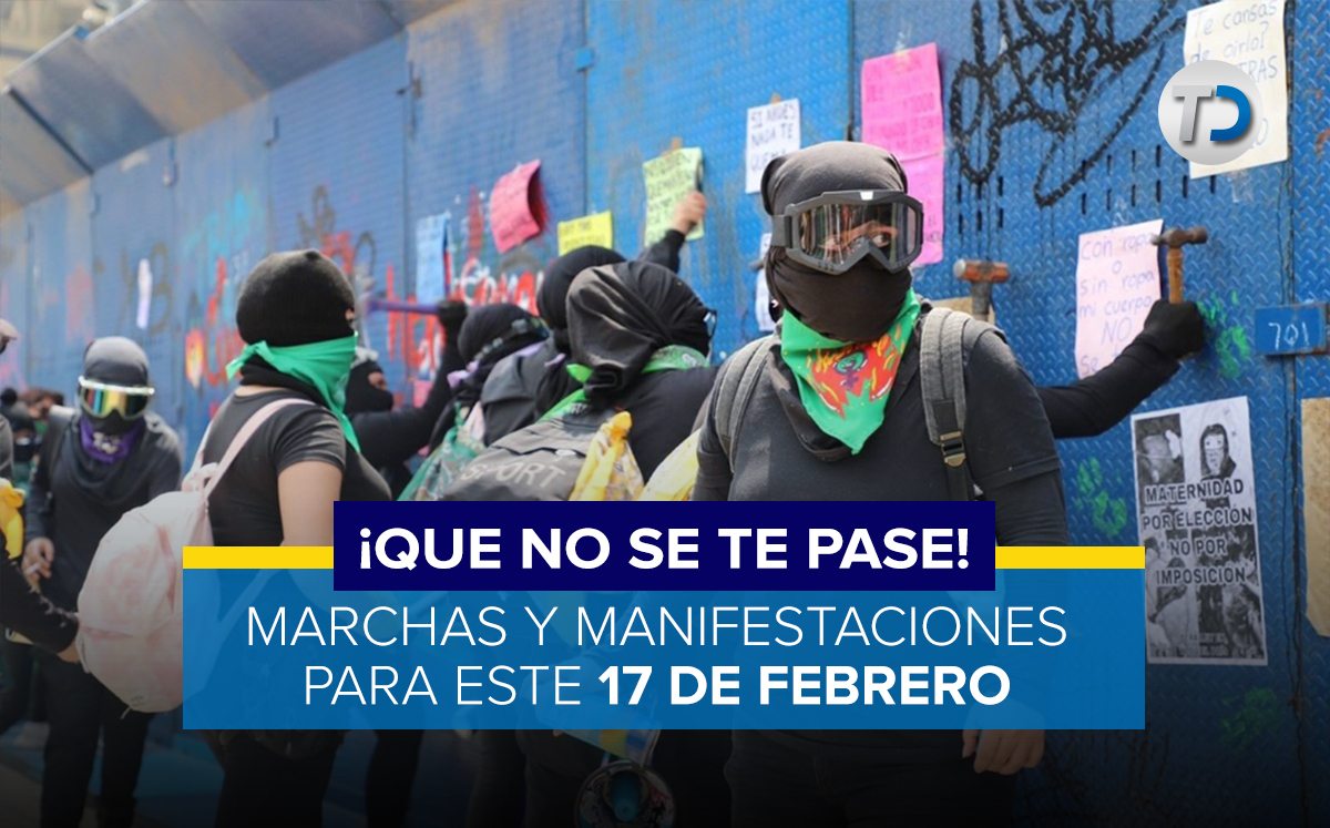 Marchas 17 de fenrero CdMx