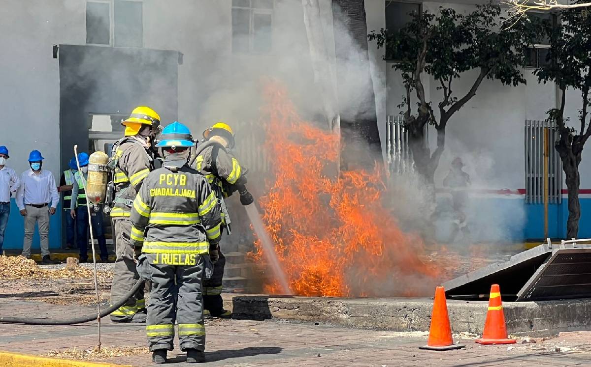 Se incendió un transformador el