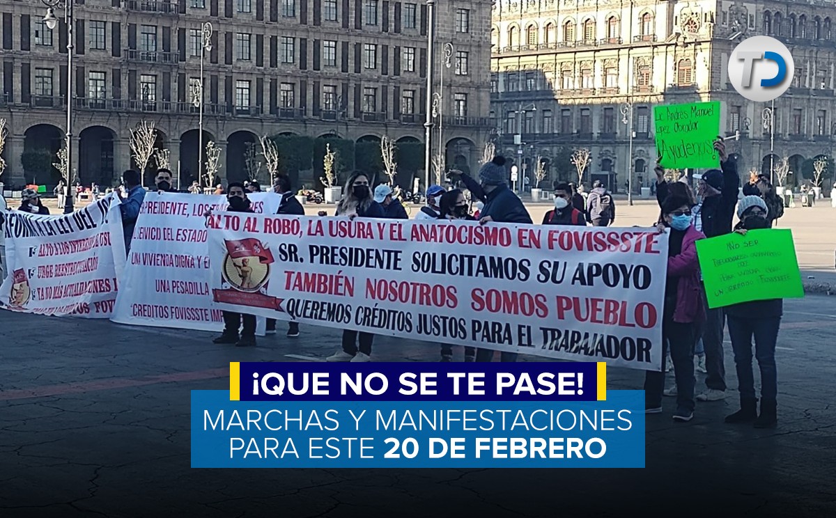 Marchas y manifestaciones en la Ciudad de México/ Archivo